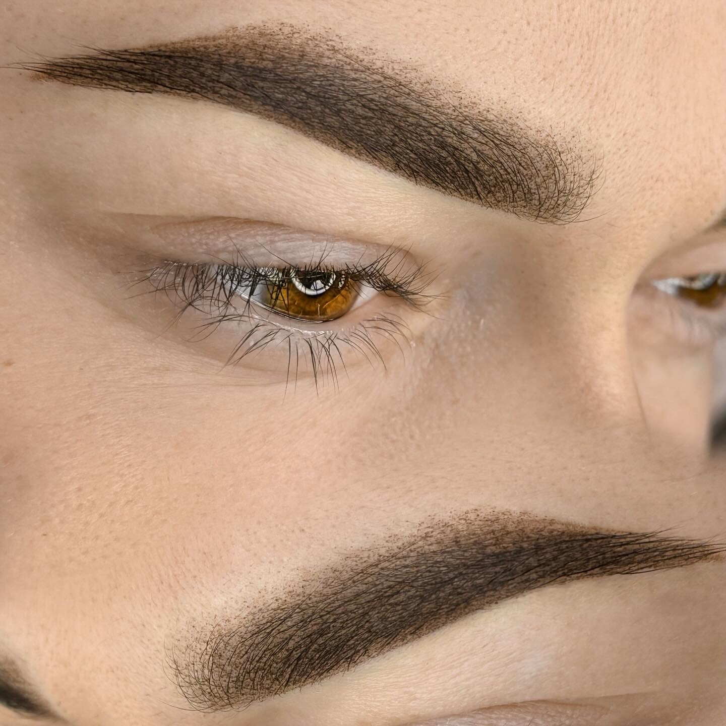Detail výsledku permanentního make-upu obočí